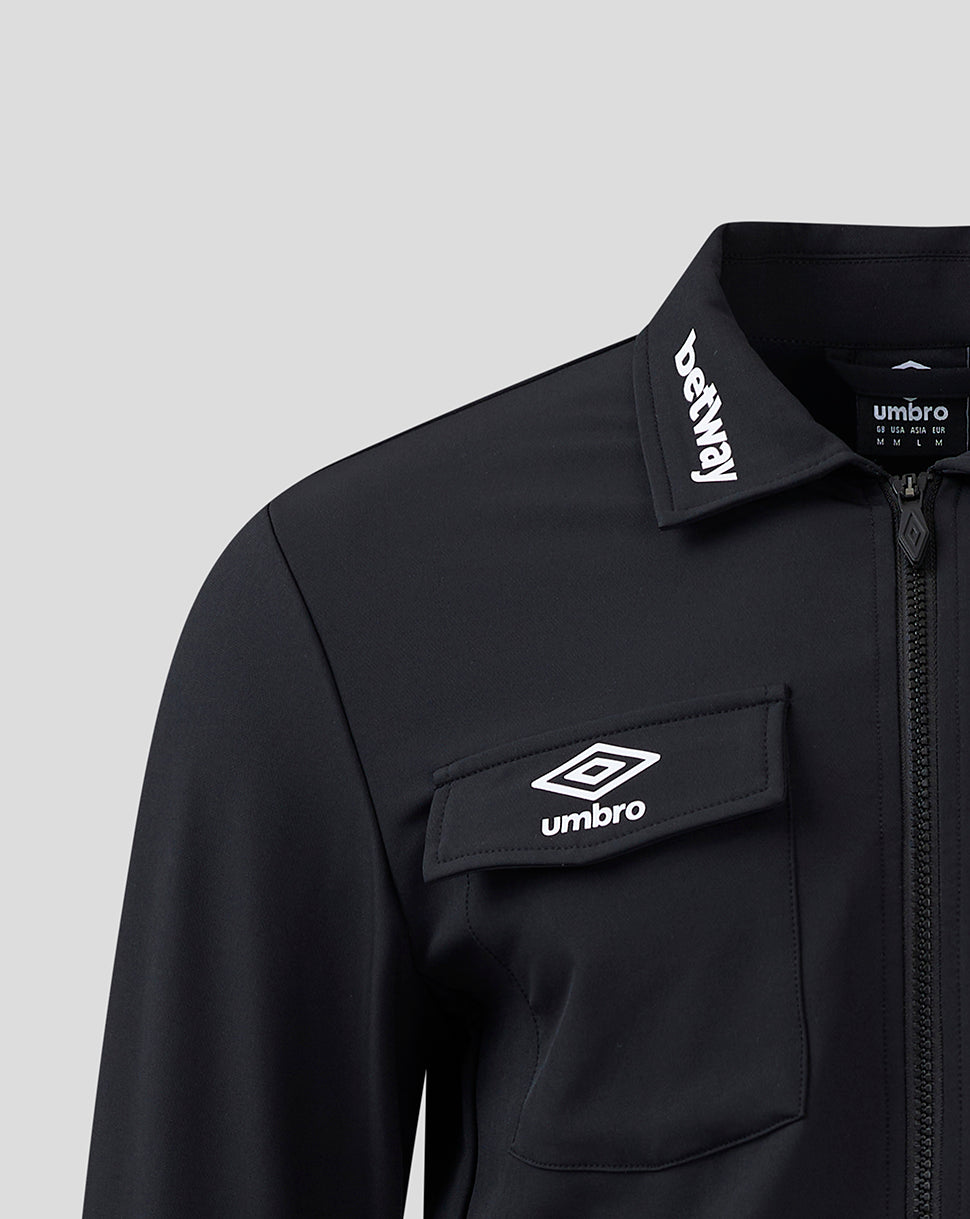 West Ham 24/25 Men's Presentation Jacket - Black