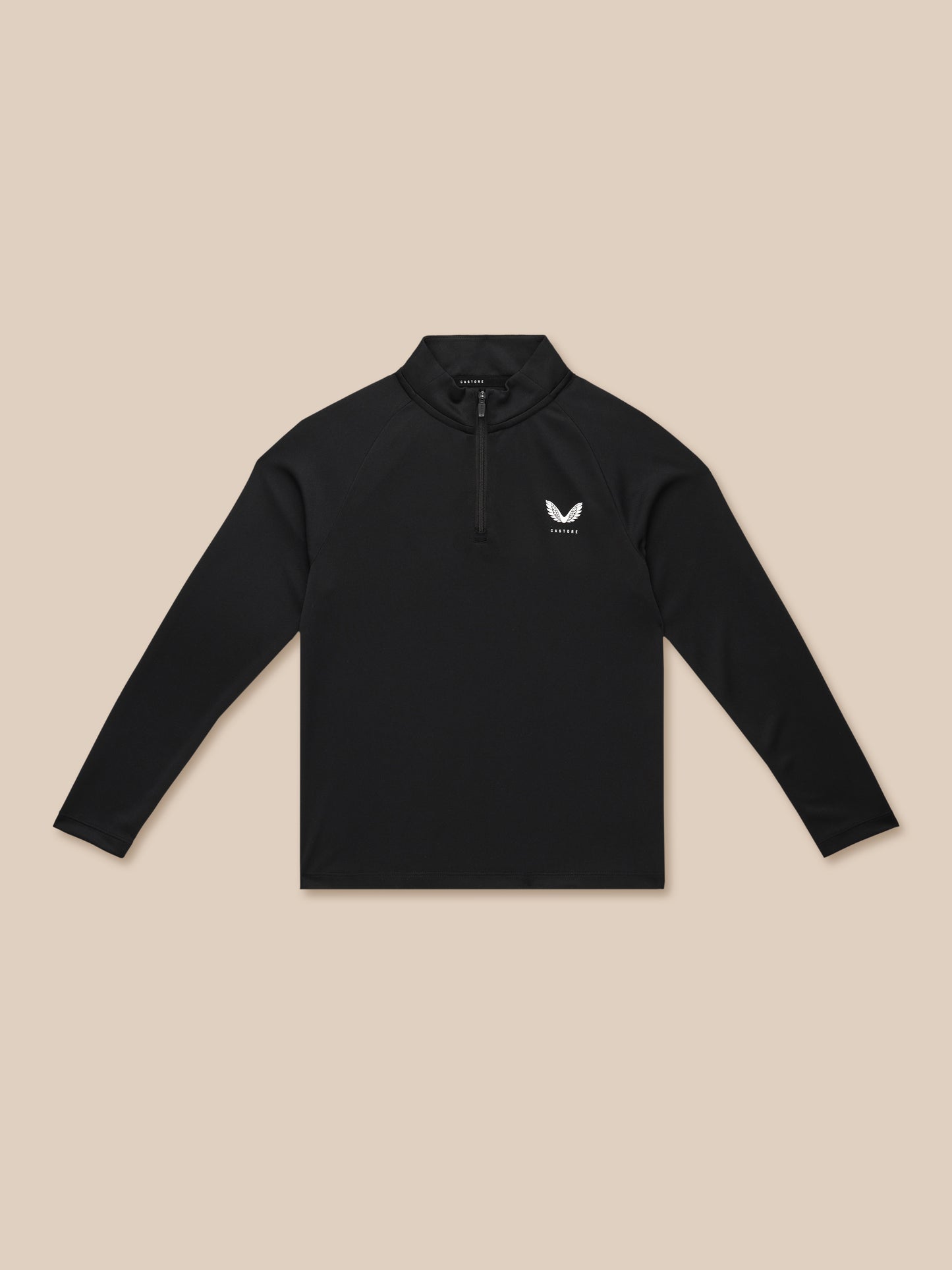 Junior’s Adapt Lightweight Quarter Zip - Black