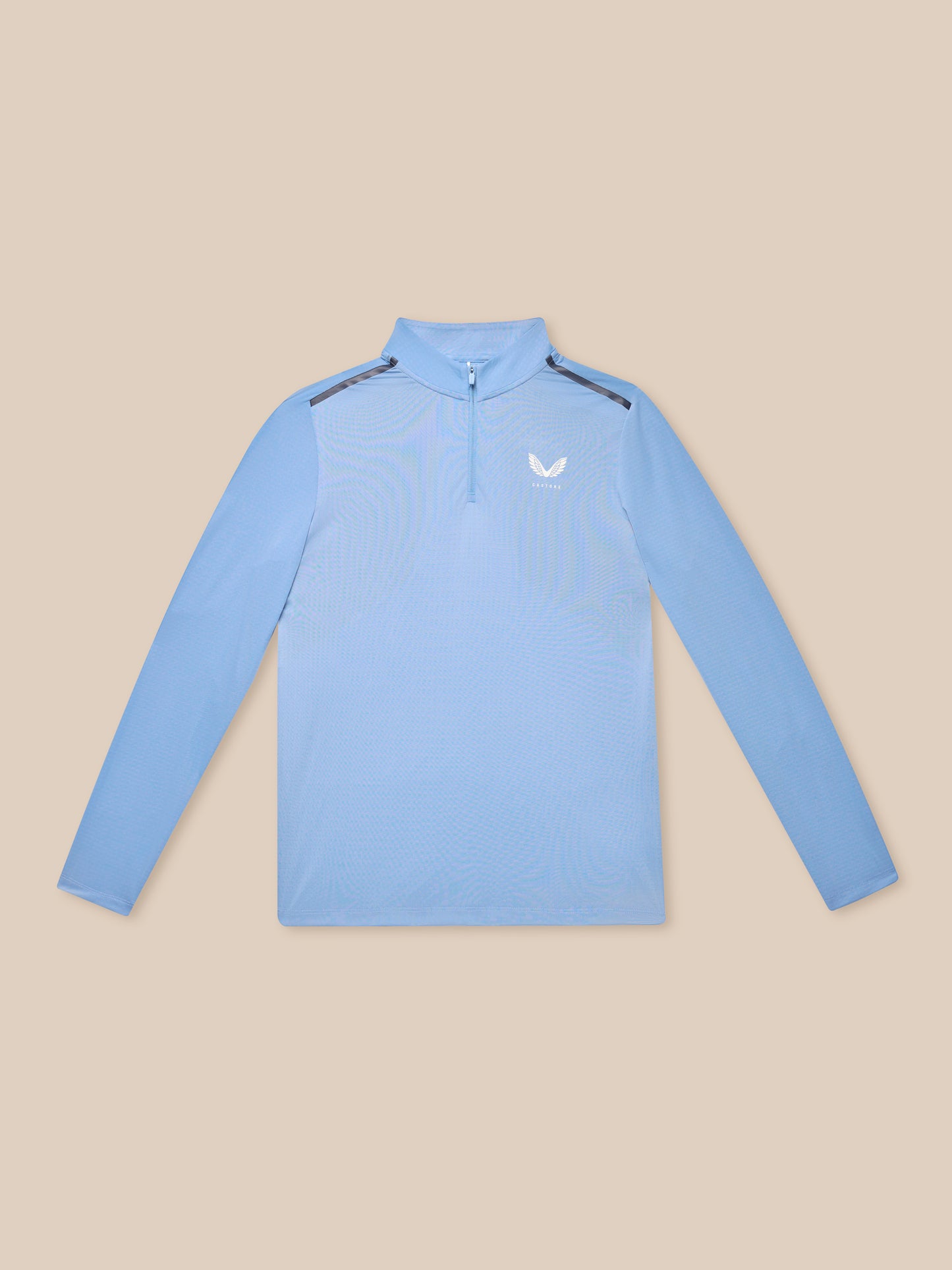 Apex Training 1/4 Zip Top - Sky Blue