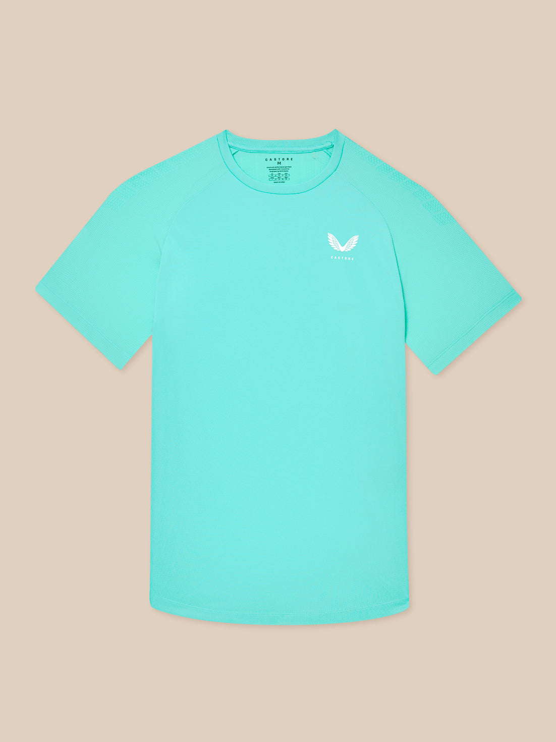 Flow Training Muscle Grip T-Shirt - Light Aqua