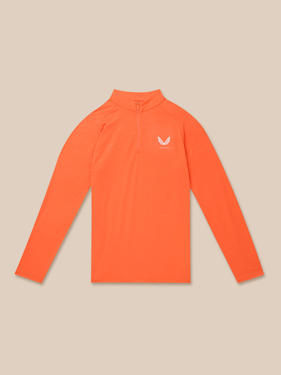 Adapt Training 1/4 Zip Top - Orange