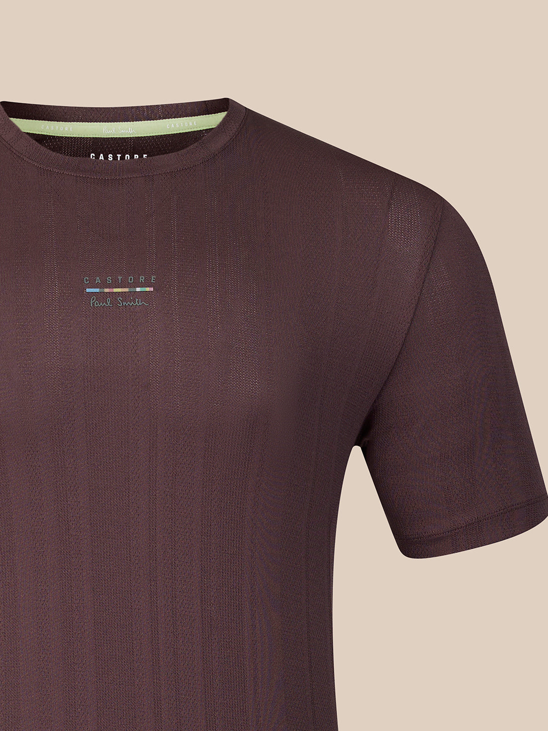 Men's Castore x Paul Smith Short Sleeve T-Shirt - Purple