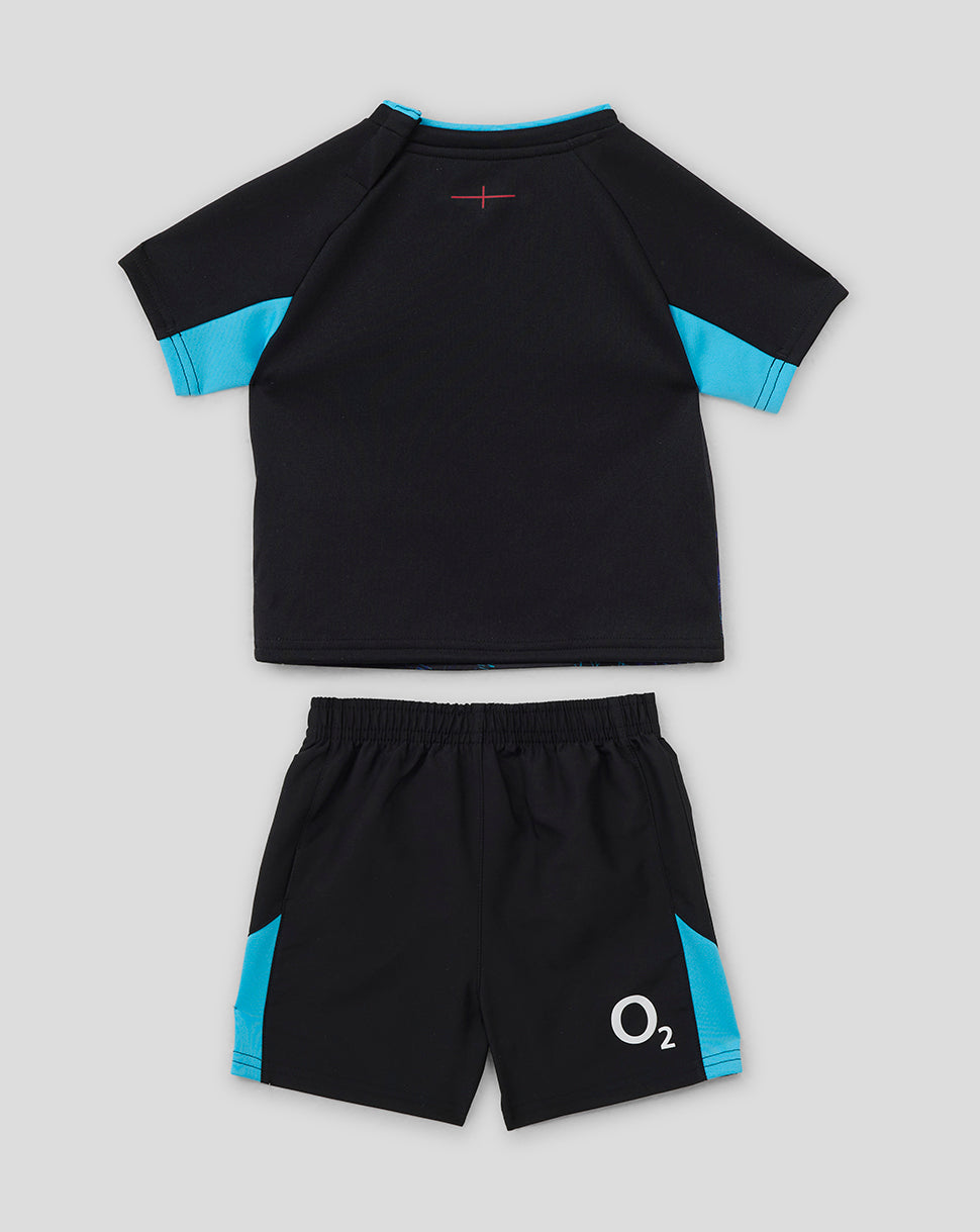 Baby’s England Rugby Alternate Short Sleeve Kit – Caviar