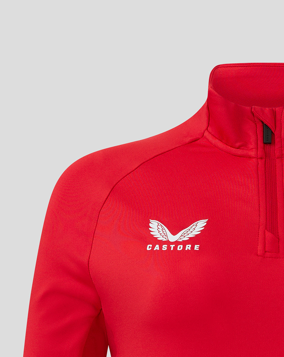 Scarlets Women's 24/25 Pro Players 1/4 Zip Midlayer