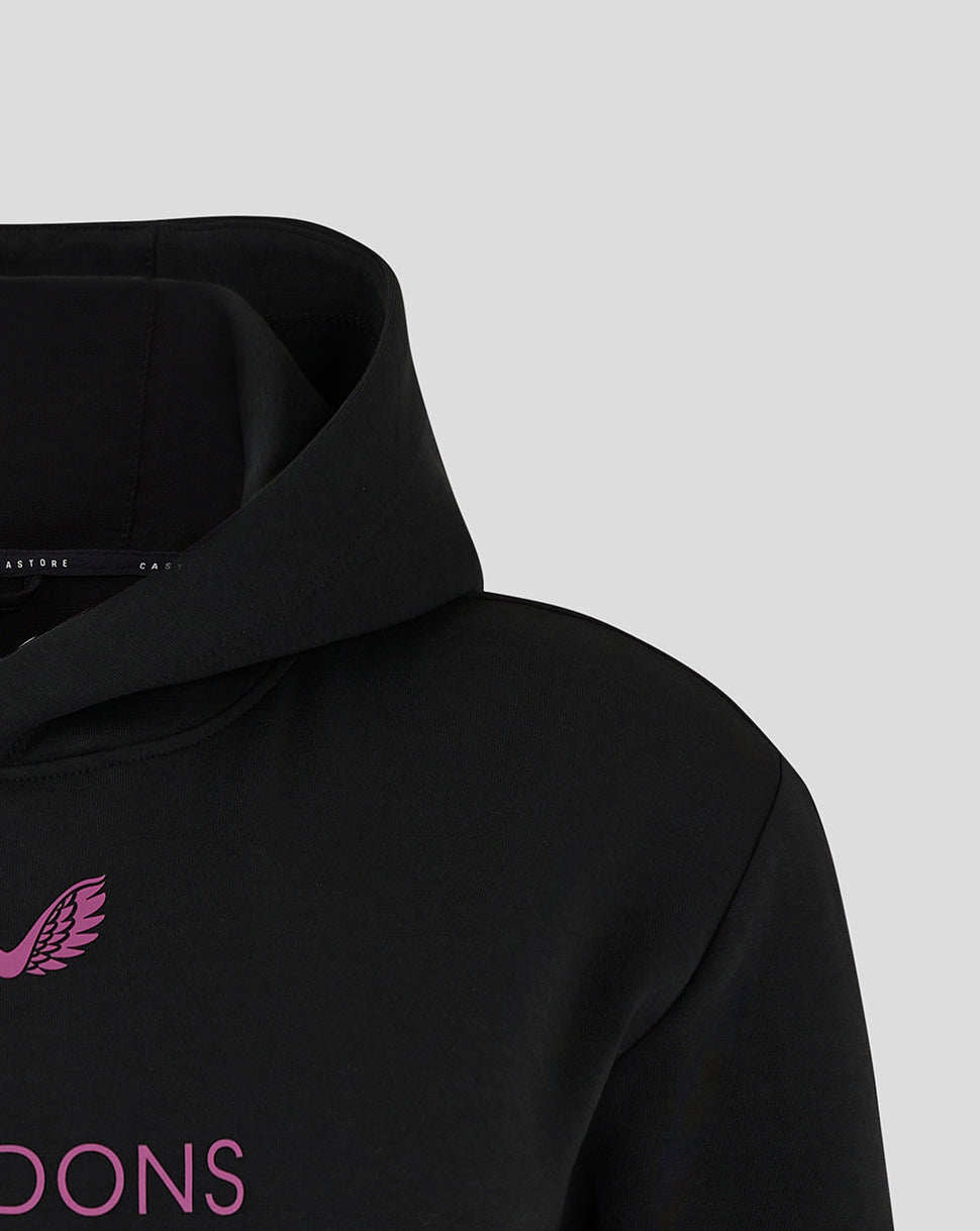 Mk Dons Women's 24/25 Travel Logo Hoody