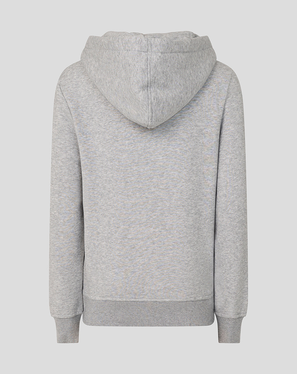 Gray hoodie on a light gray background