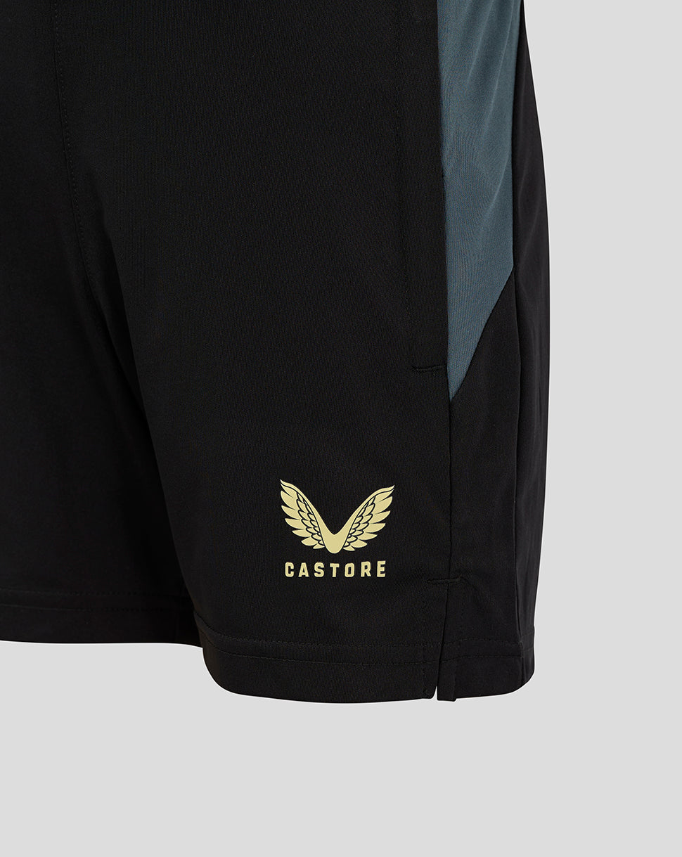 Preston Junior 24/25 Training Shorts With Pockets - Black
