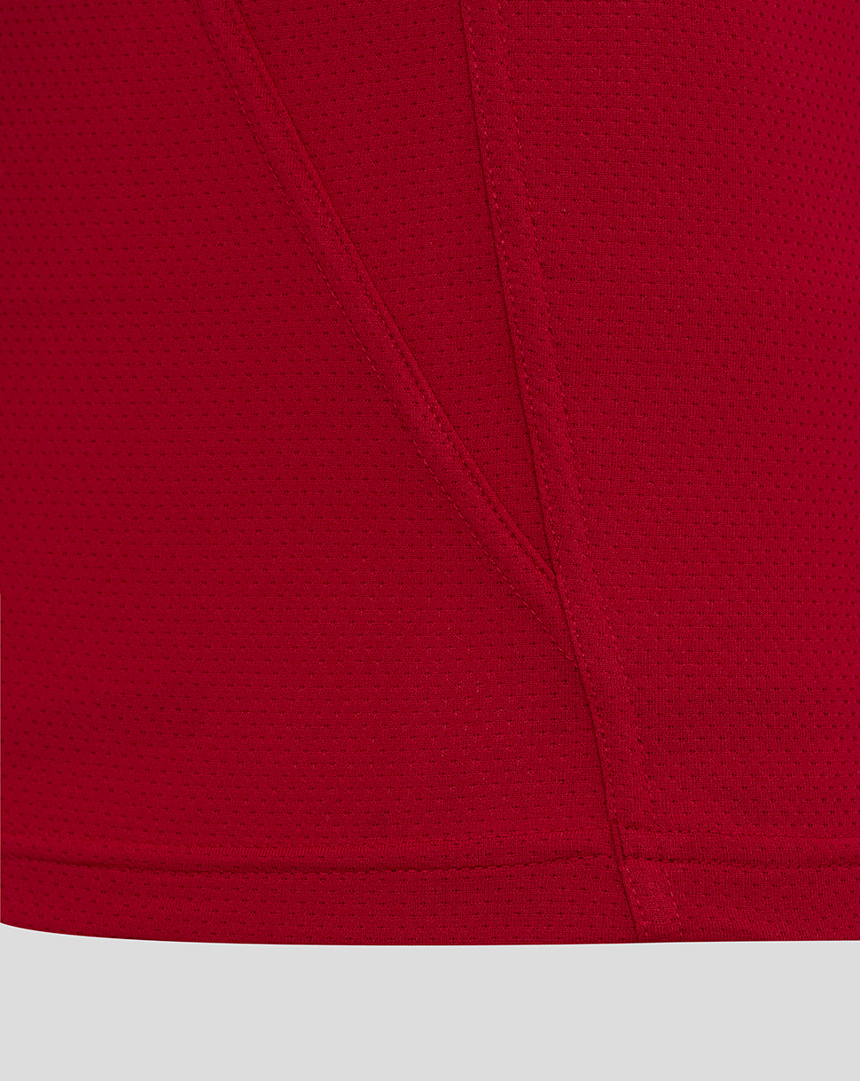 England Rugby Men’s 25/26 Pre Match Short Sleeve T-Shirt – Red