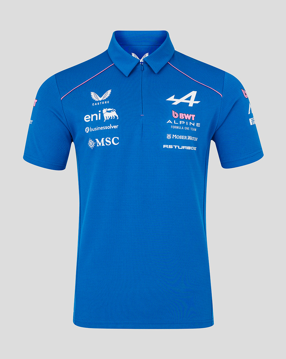 Official Men’s BWT Alpine Formula One Team Polo Shirt