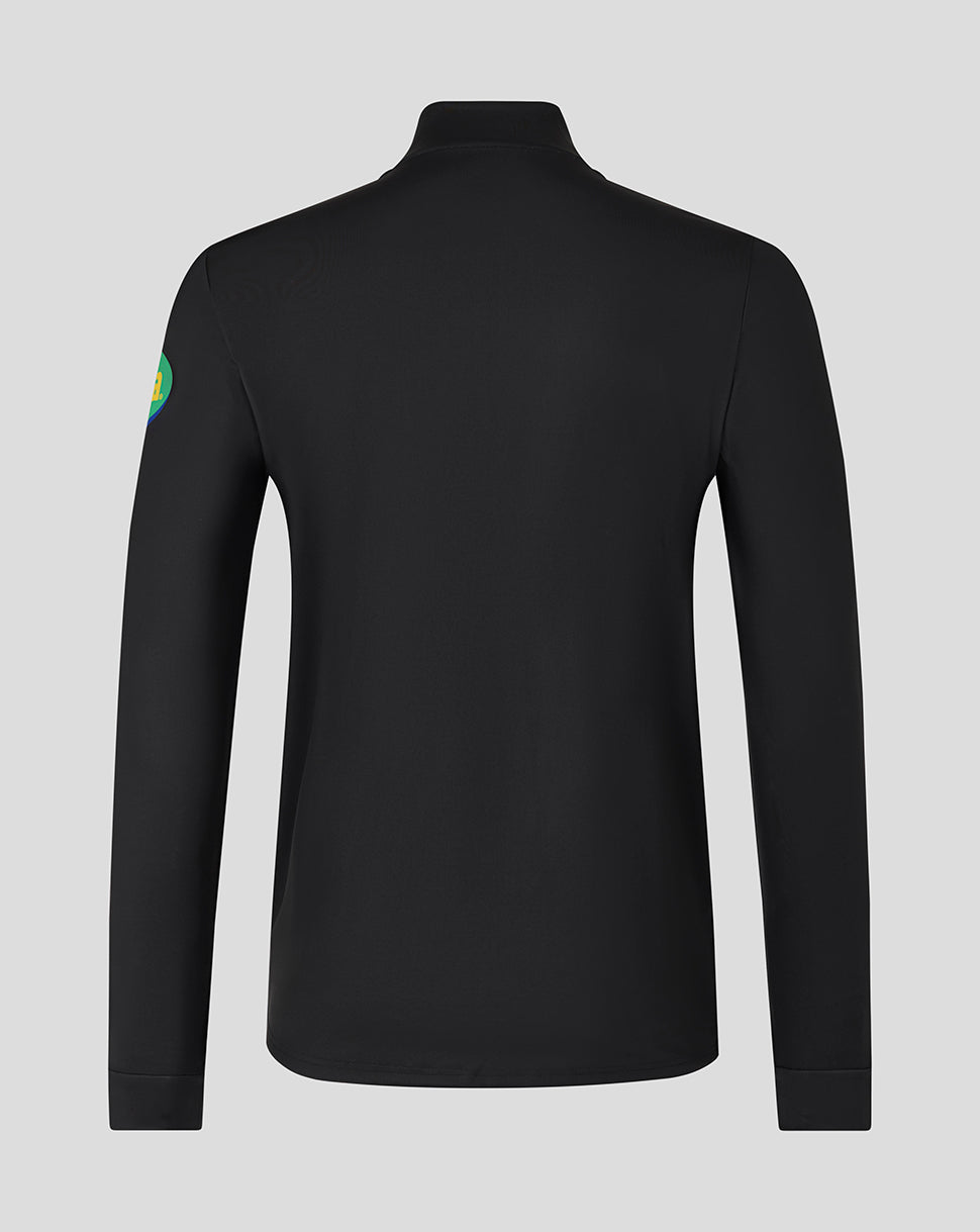 Leicester Tigers Men's 25/26 Training Quarter Zip - Black