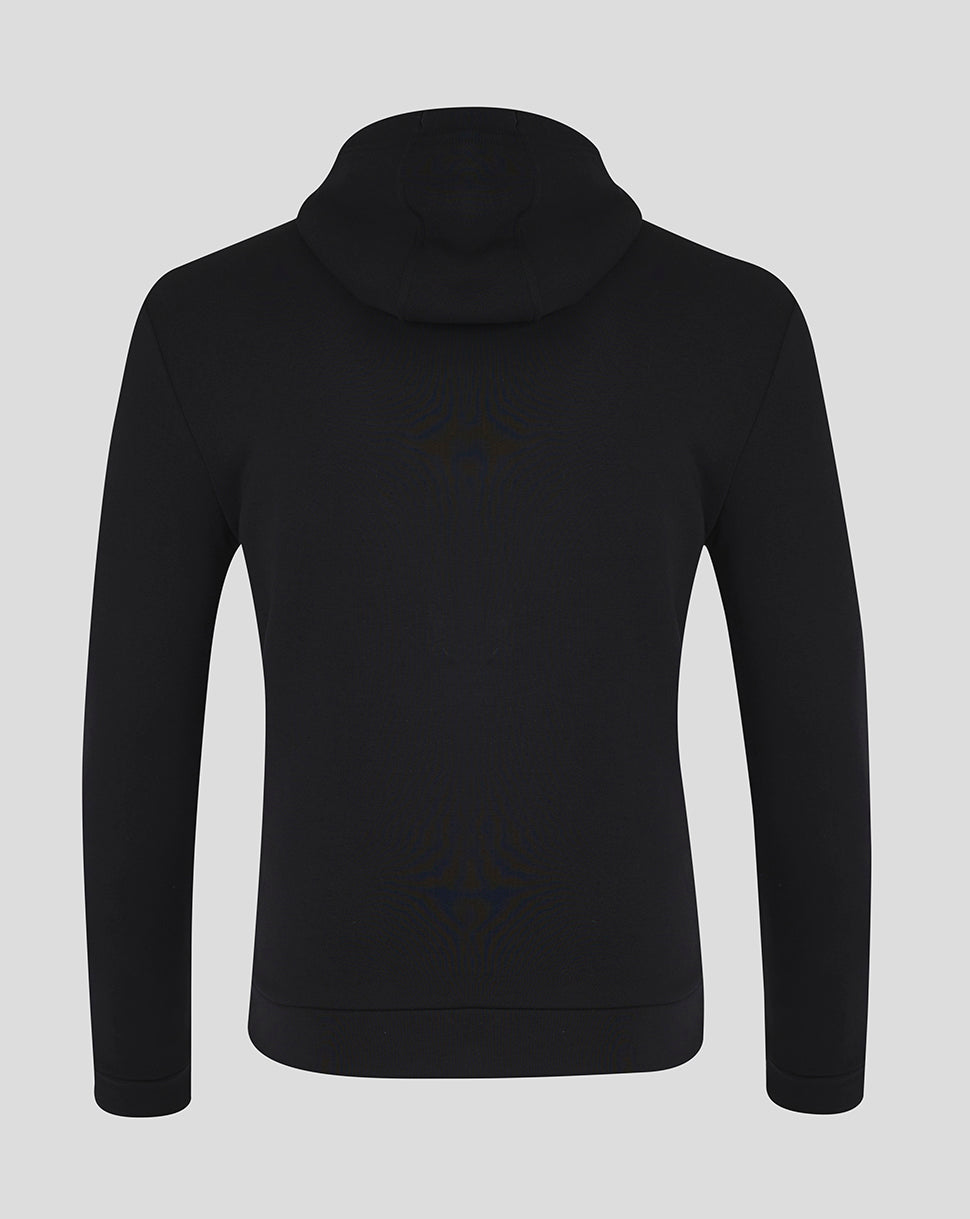 ULSter Mens 24/25 Cotton Rich Brushed Back Hoody - Caviar