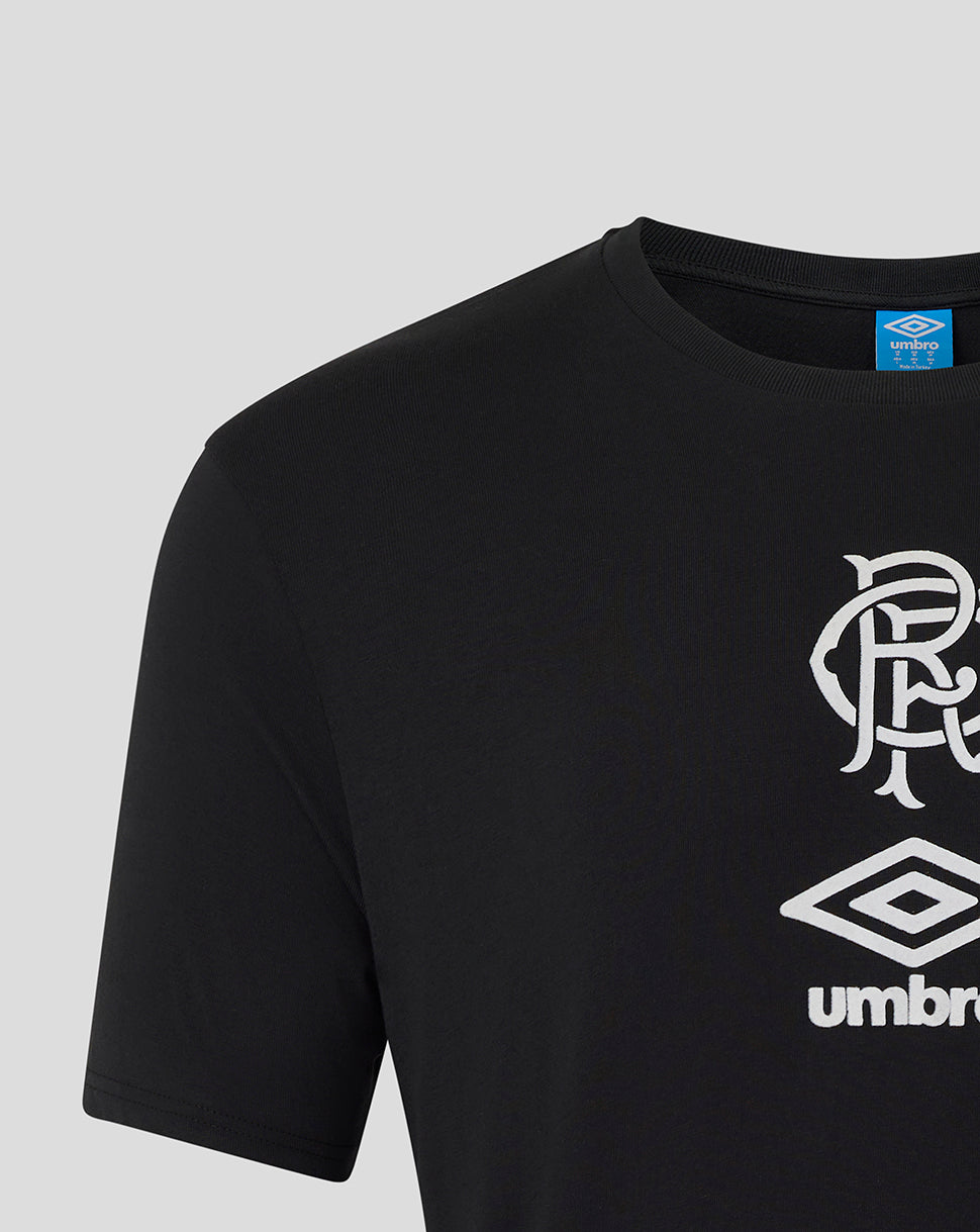 Rangers Adult 25/26 Travel Short Sleeve Tee - Caviar