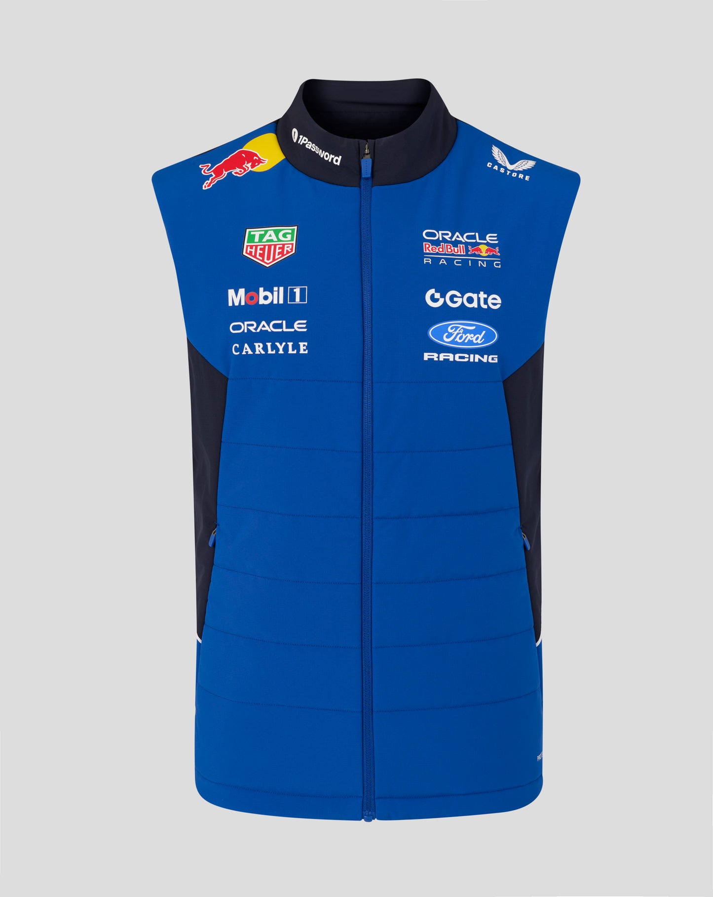 Oracle Red Bull Racing Unisex Teamline Gilet - Night Sky / Surf The Web