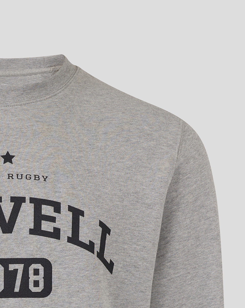 Bath Rugby Unisex Rowell Crew Sweatshirt - Heather Grey