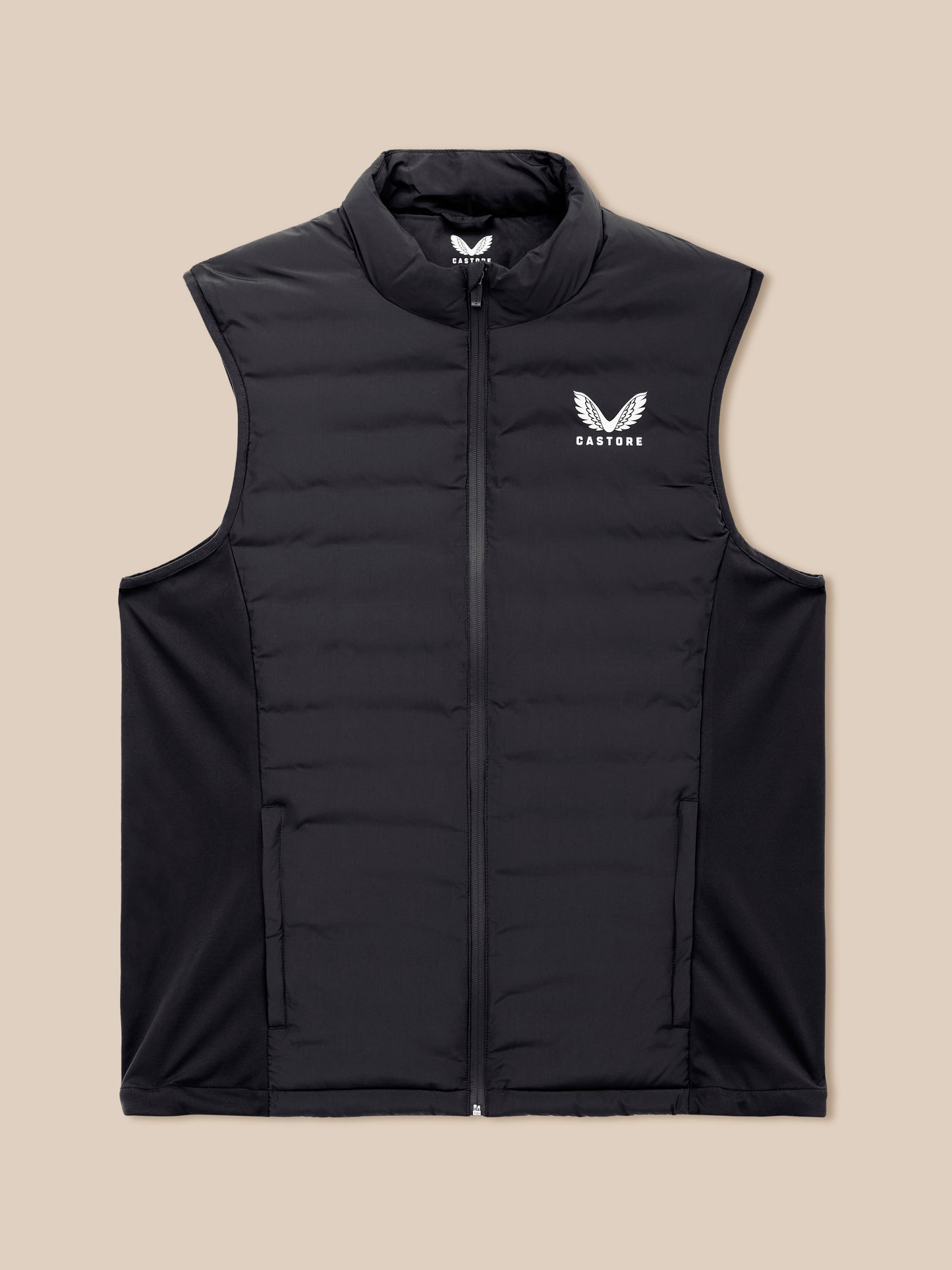 Padded Unisex Gilet - Caviar Black
