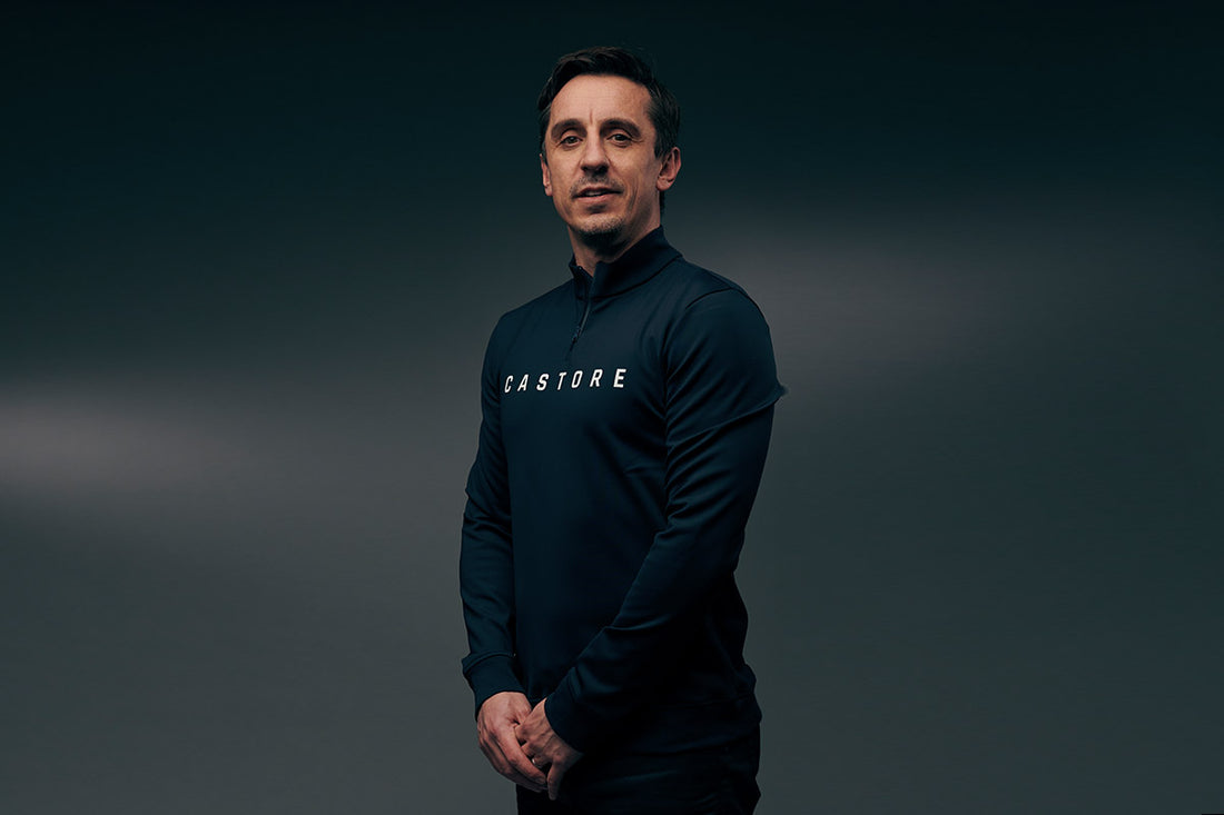 Castore Sportswear Enters New Partnership with Football Legend Gary Neville