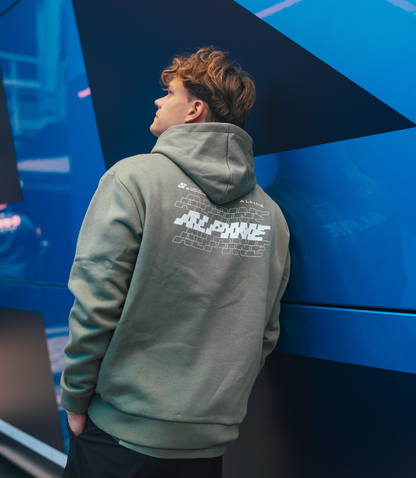 Alpine Formula 1 Team Silverstone Oversized Unisex Hoodie - Green
