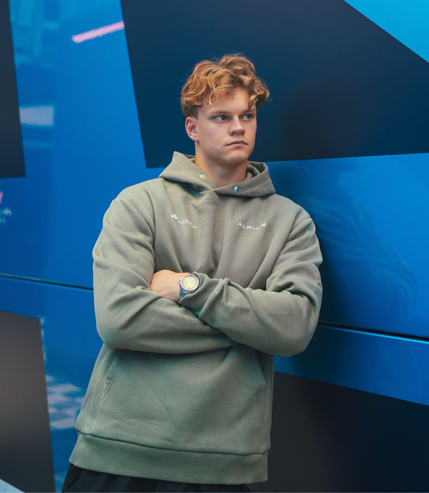 Alpine Formula 1 Team Silverstone Oversized Unisex Hoodie - Green