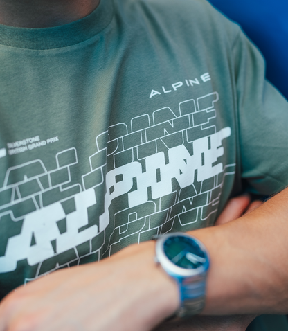 BWT Alpine Formula 1 Team Silverstone Oversized T-Shirt - Green