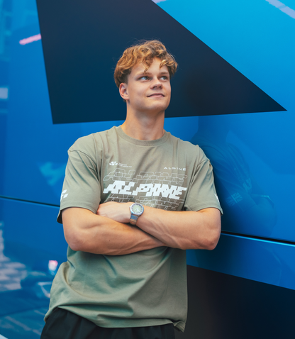 BWT Alpine Formula 1 Team Silverstone Oversized T-Shirt - Green