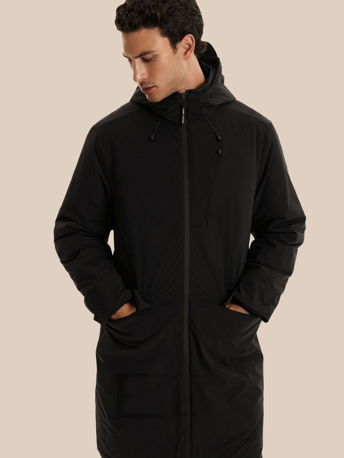 Herren Reiss x Castore Bench Jacke – Schwarz - Schwarz