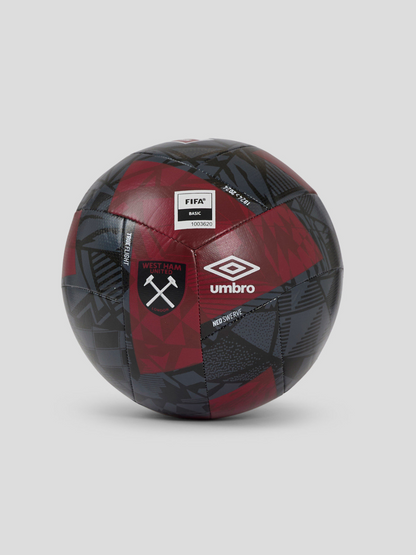 West Ham United Neo Swerve Size 5 Ball - Black