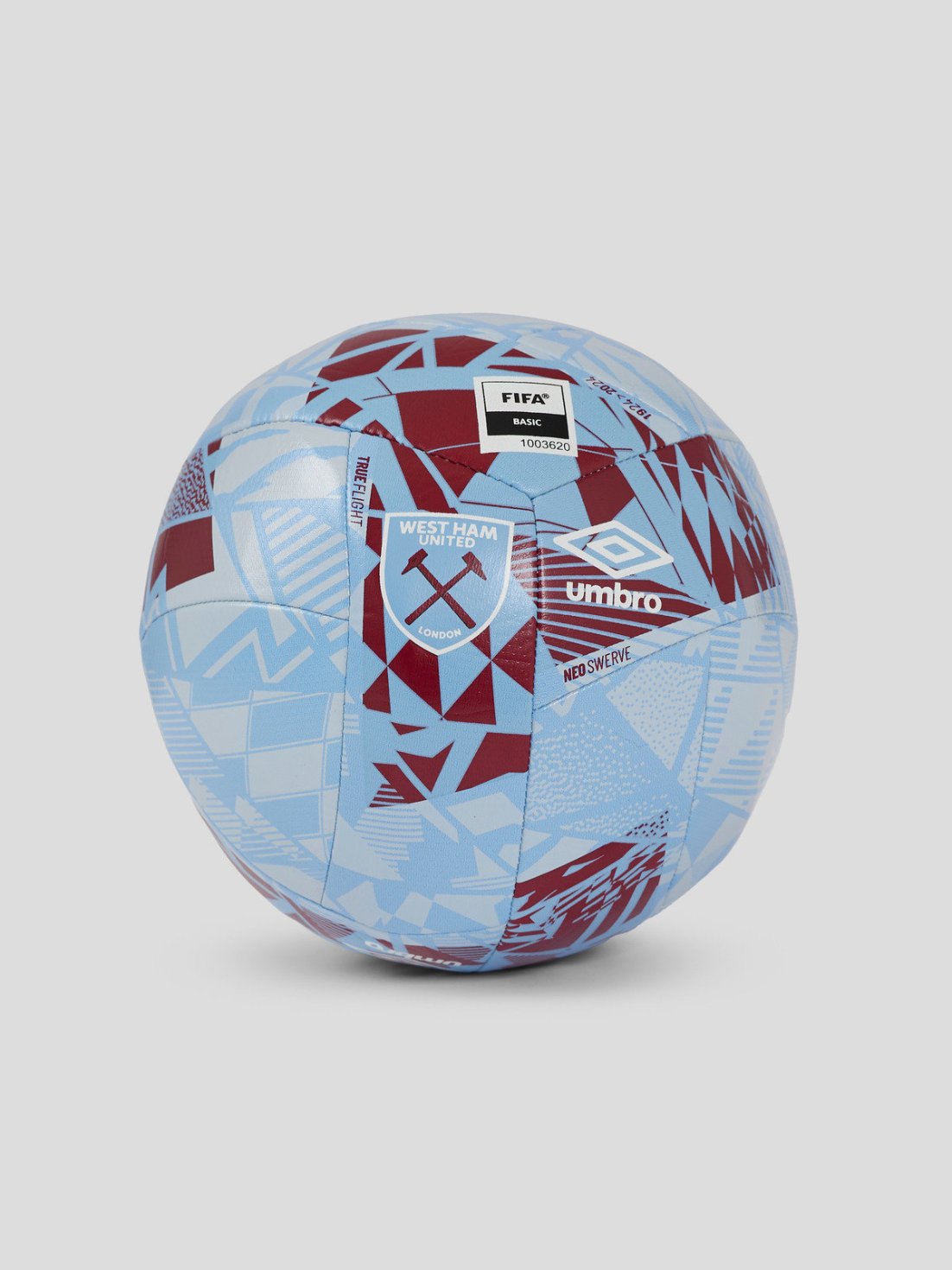 Balón Neo Swerve West Ham United talla 5 – Azul - Azul