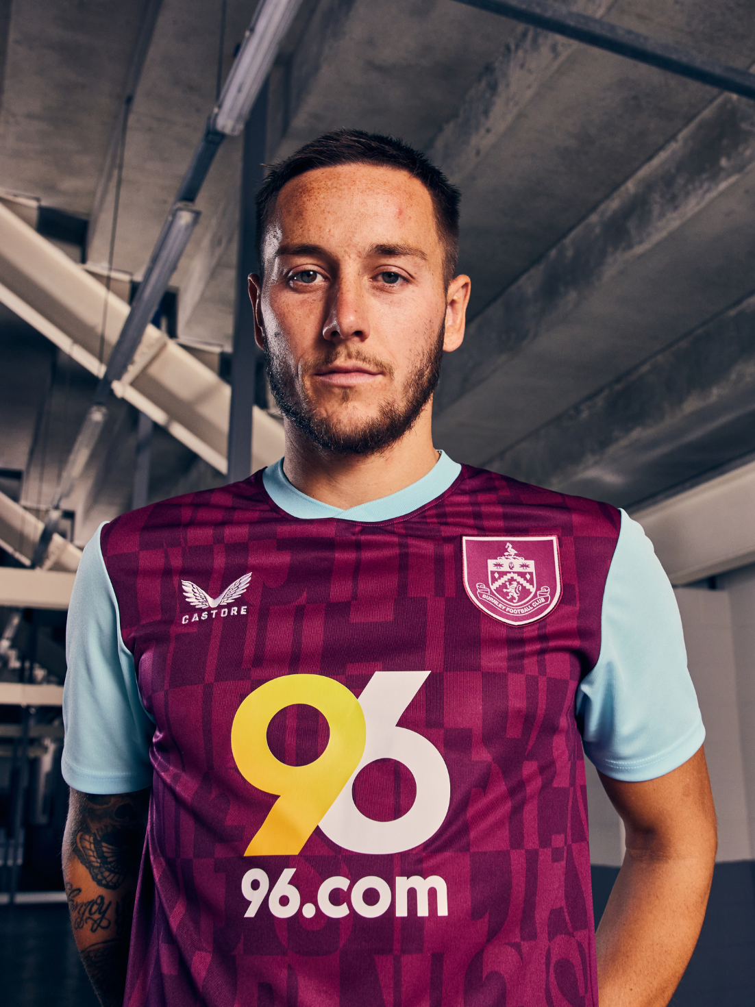 Burnley FC 24/25 Herren Heim Trikot - Lila