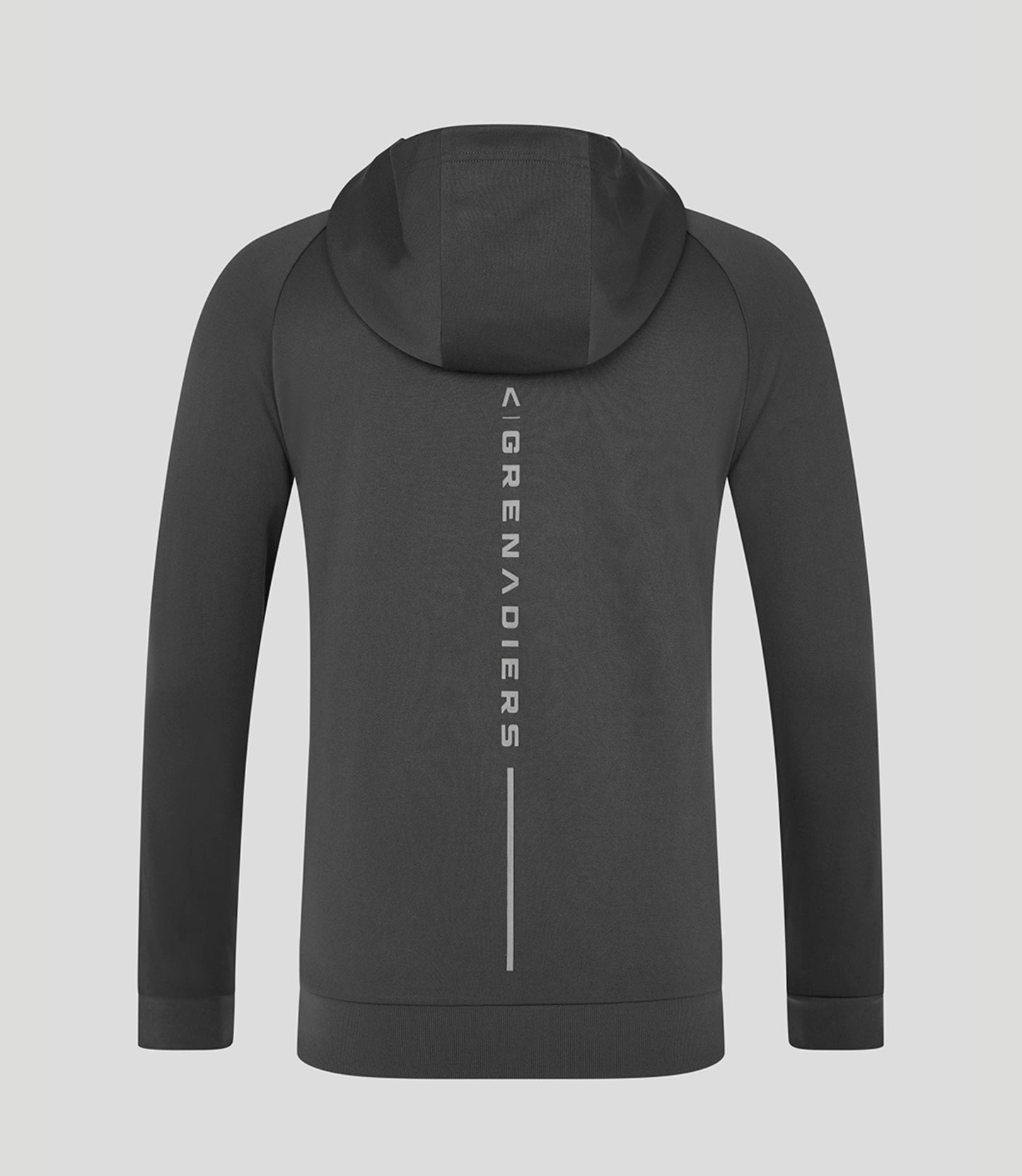 Ineos Grenadiers 2025 Unisex Dual Brand Full Zip Hoodie - Grey