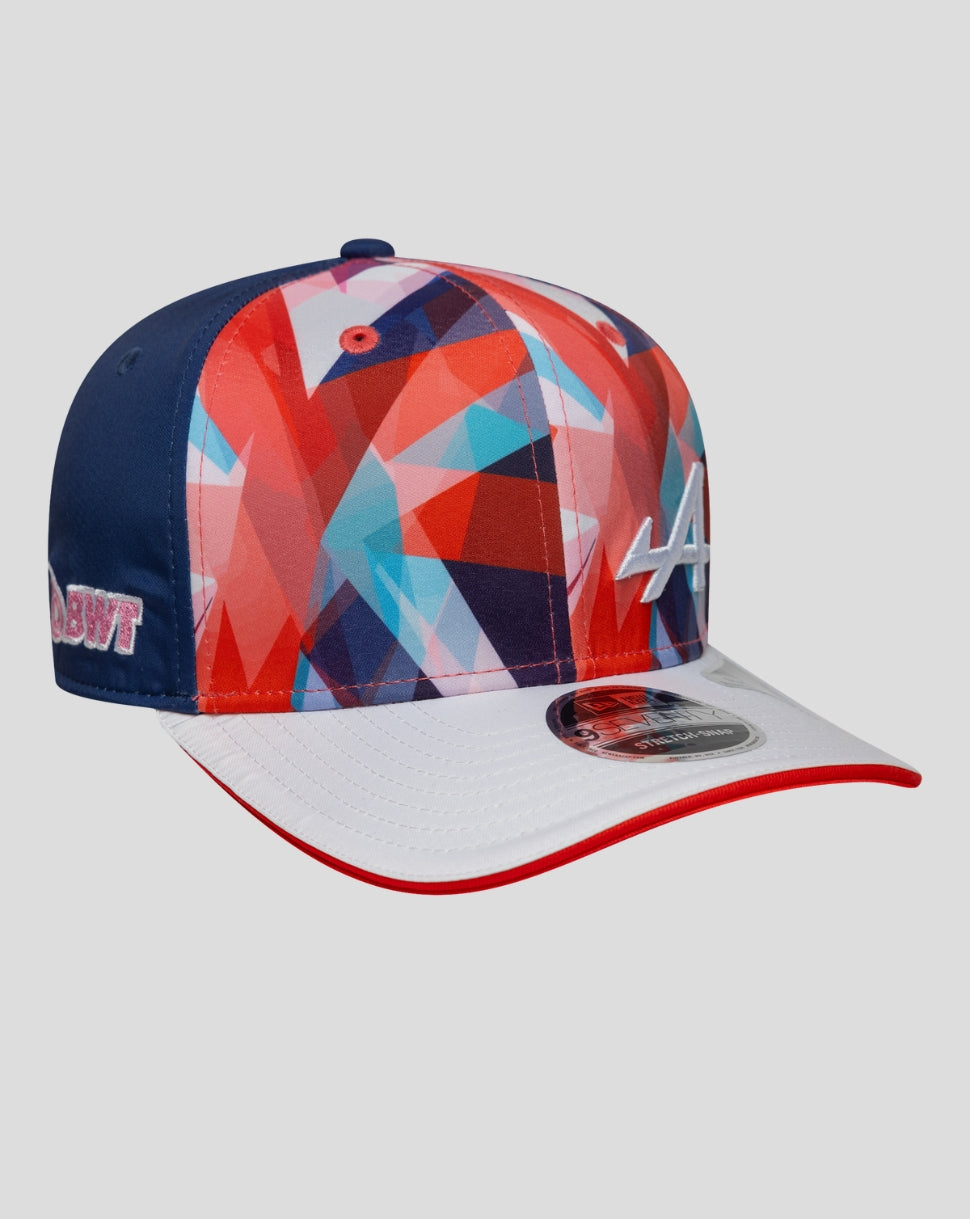 New Era Alpine Silverstone 9Seventy® Stretch Snap Cap - White
