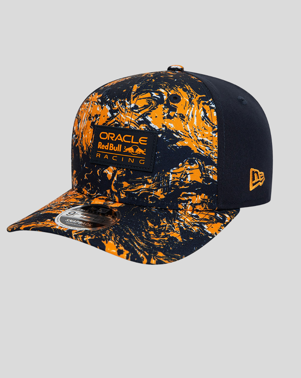 Oracle Red Bull Racing 9Fifty, vorgeformt, drucken - Mehrfarbig