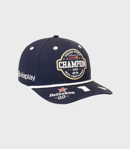 Red Bull Racing New Era Max Verstappen World Champion 2024 Cap  (Pre-order)