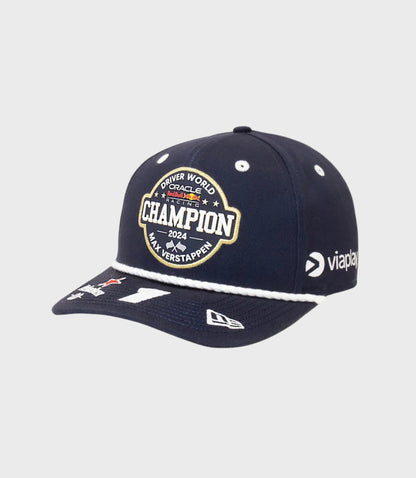 Red Bull Racing New Era Max Verstappen World Champion 2024 Cap  (Pre-order)