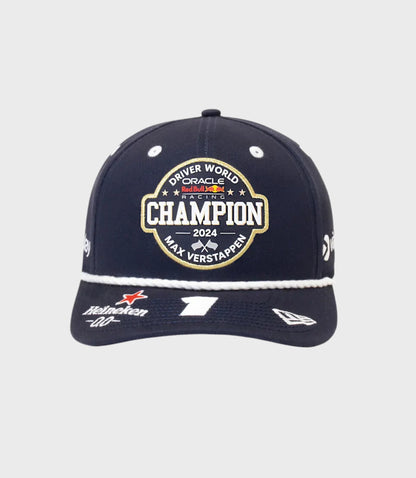 Red Bull Racing New Era Max Verstappen World Champion 2024 Cap  (Pre-order)