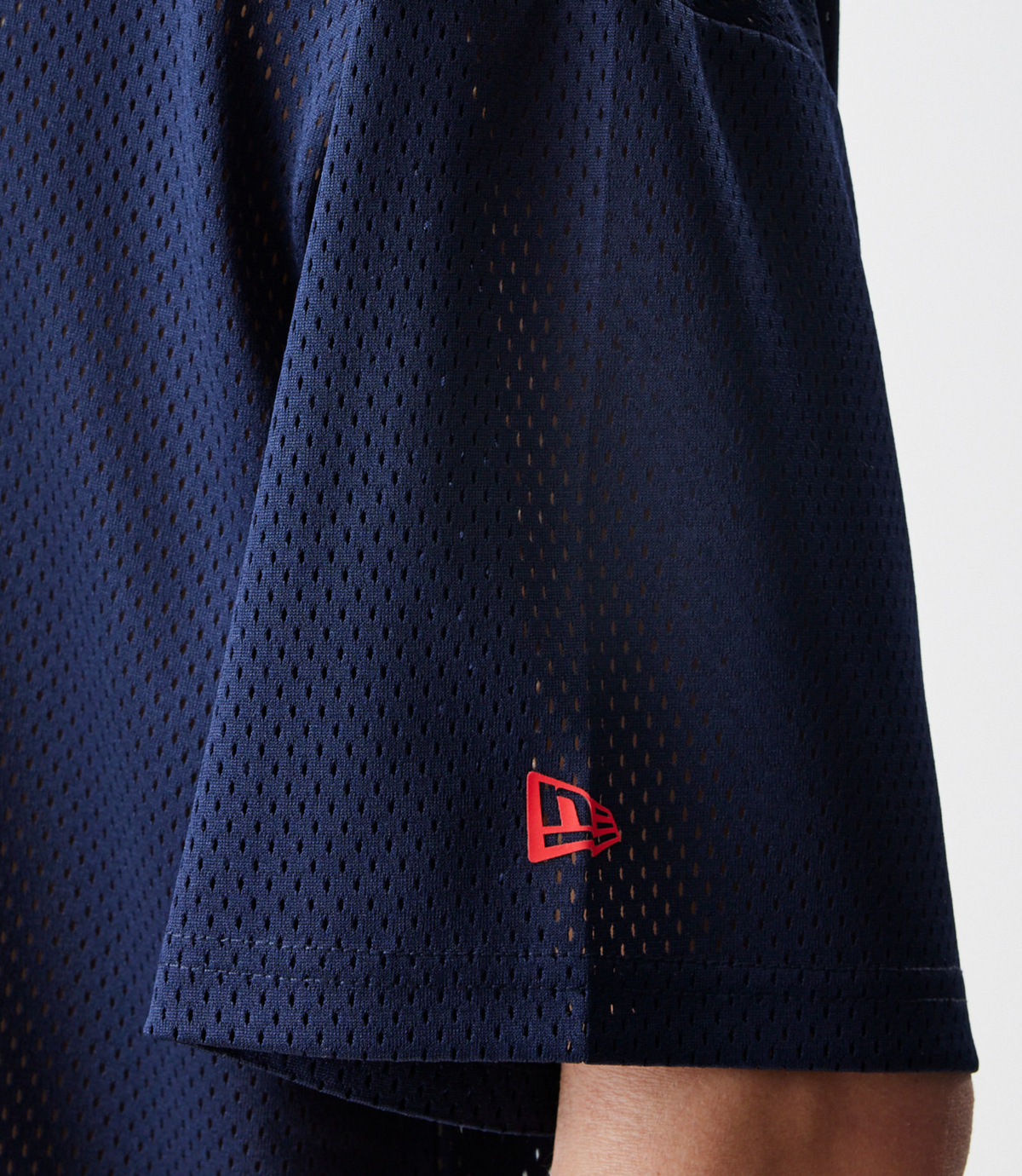New Era Oracle Red Bull Racing Heren Grafisch Oversized Mesh T-shirt – Donkerblauw - Donkerblauw