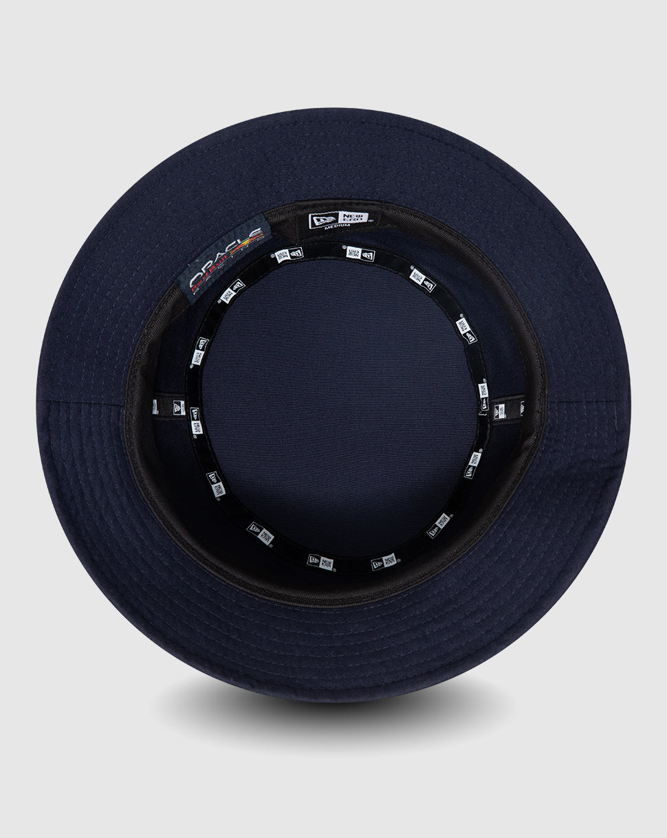 Sombrero de pescador del equipo Oracle Red Bull Racing unisex – New Era - Azul marino