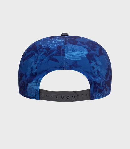New Era Alpine Tonal Floral 9Fifty® Pre-Curve Cap - Navy