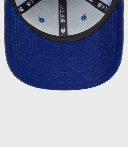 New Era Alpine Tonal Floral 9Fifty® Pre-Curve Cap - Navy