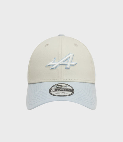 New Era Alpine Acid Wash 9Forty® Cap - Creme