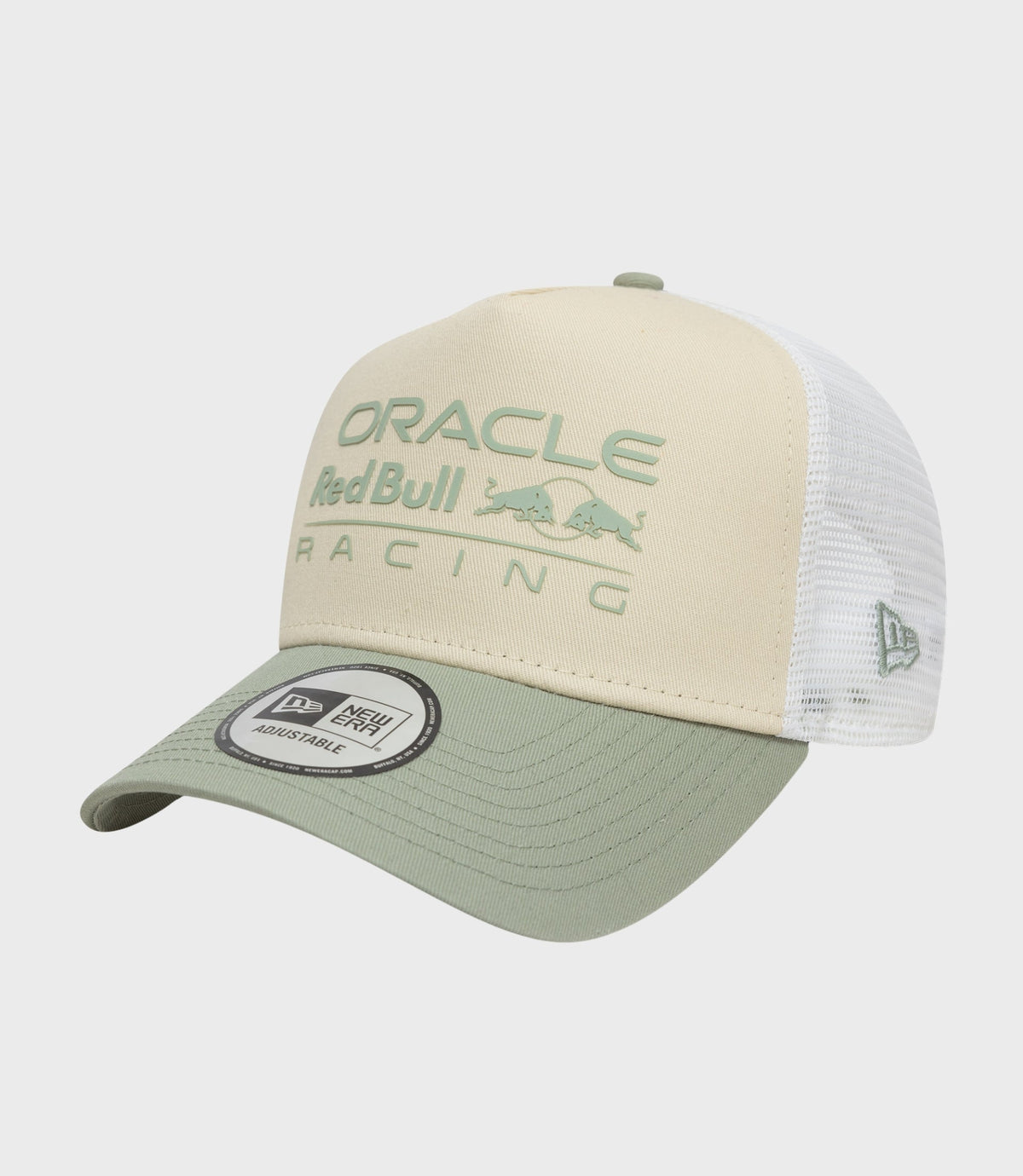 New Era X Oracle Red Bull Racing Seasonal 9Forty Cap® E-Frame Trucker Cap - Light Beige - Light Beige