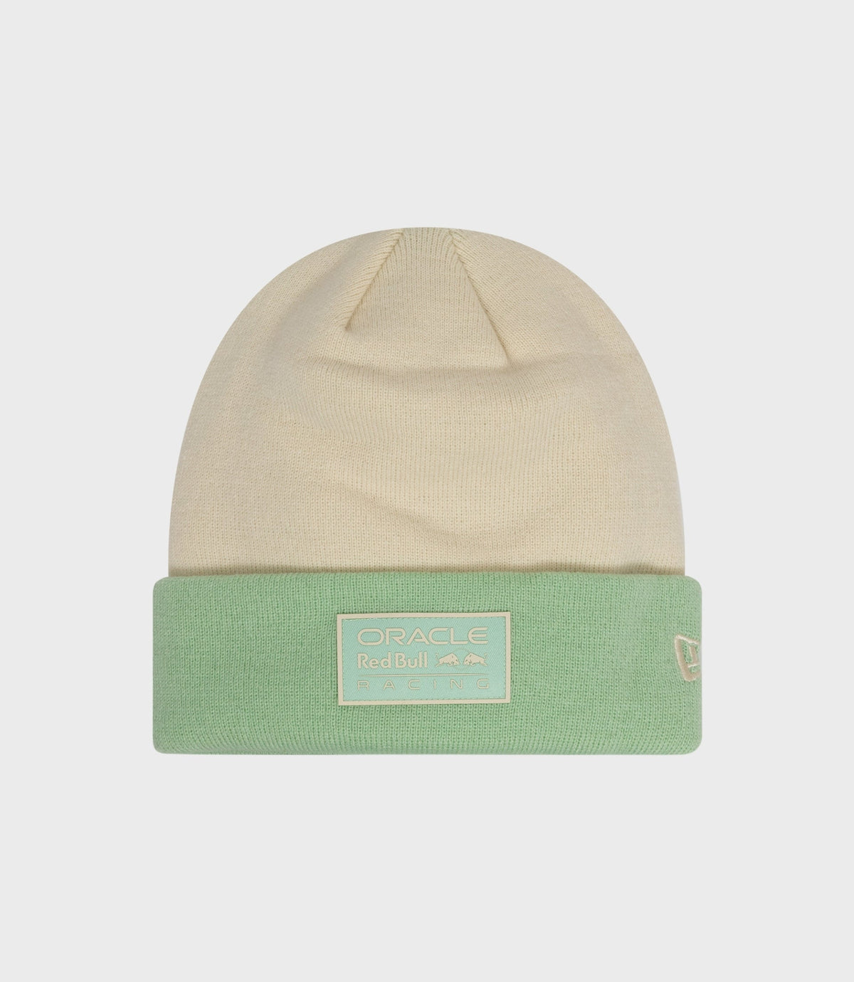 New Era X Oracle Red Bull Racing Contrast Cuff Beanie - Light Beige - Light Beige