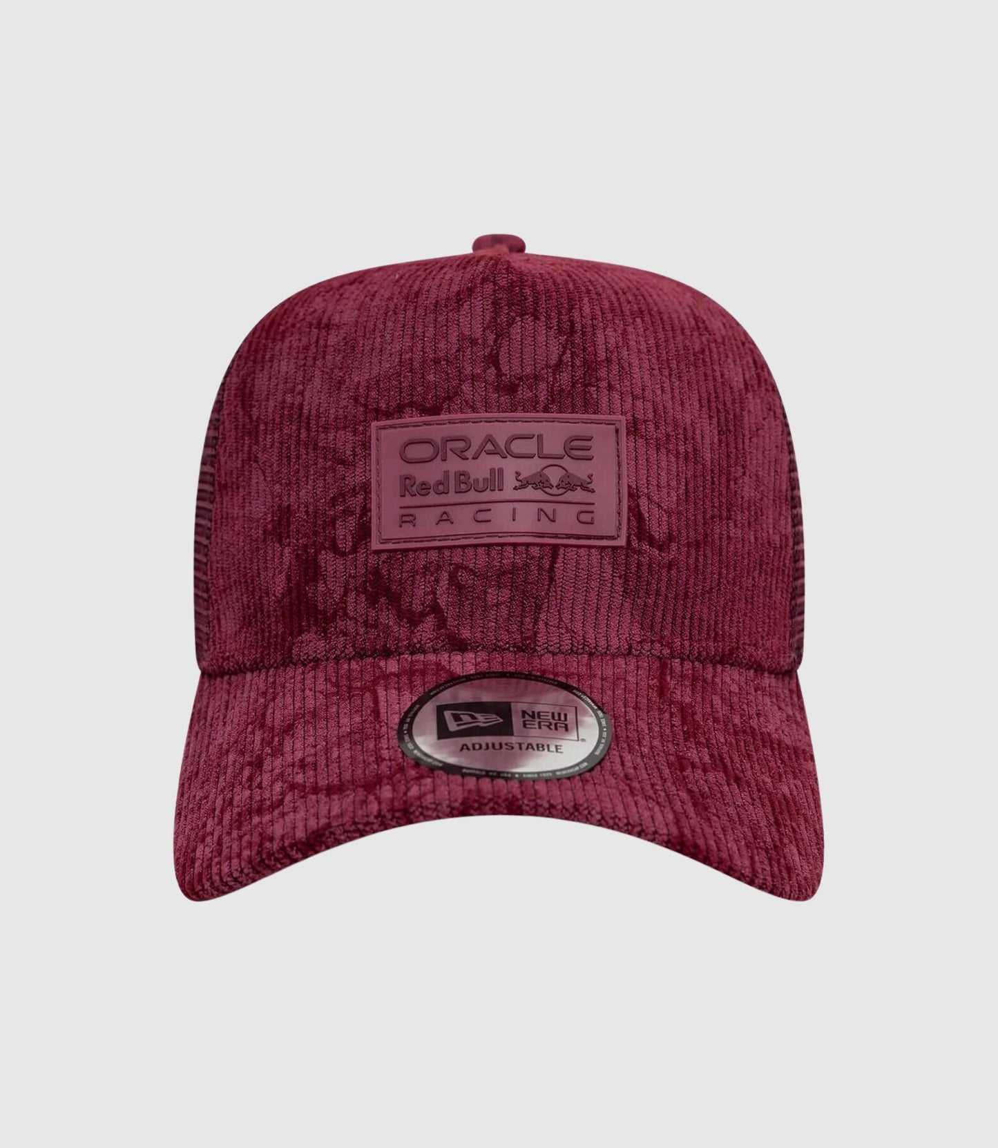 New Era X Oracle Red Bull Racing Cord 9Forty Cap® E-Frame Trucker Cap - Open Red