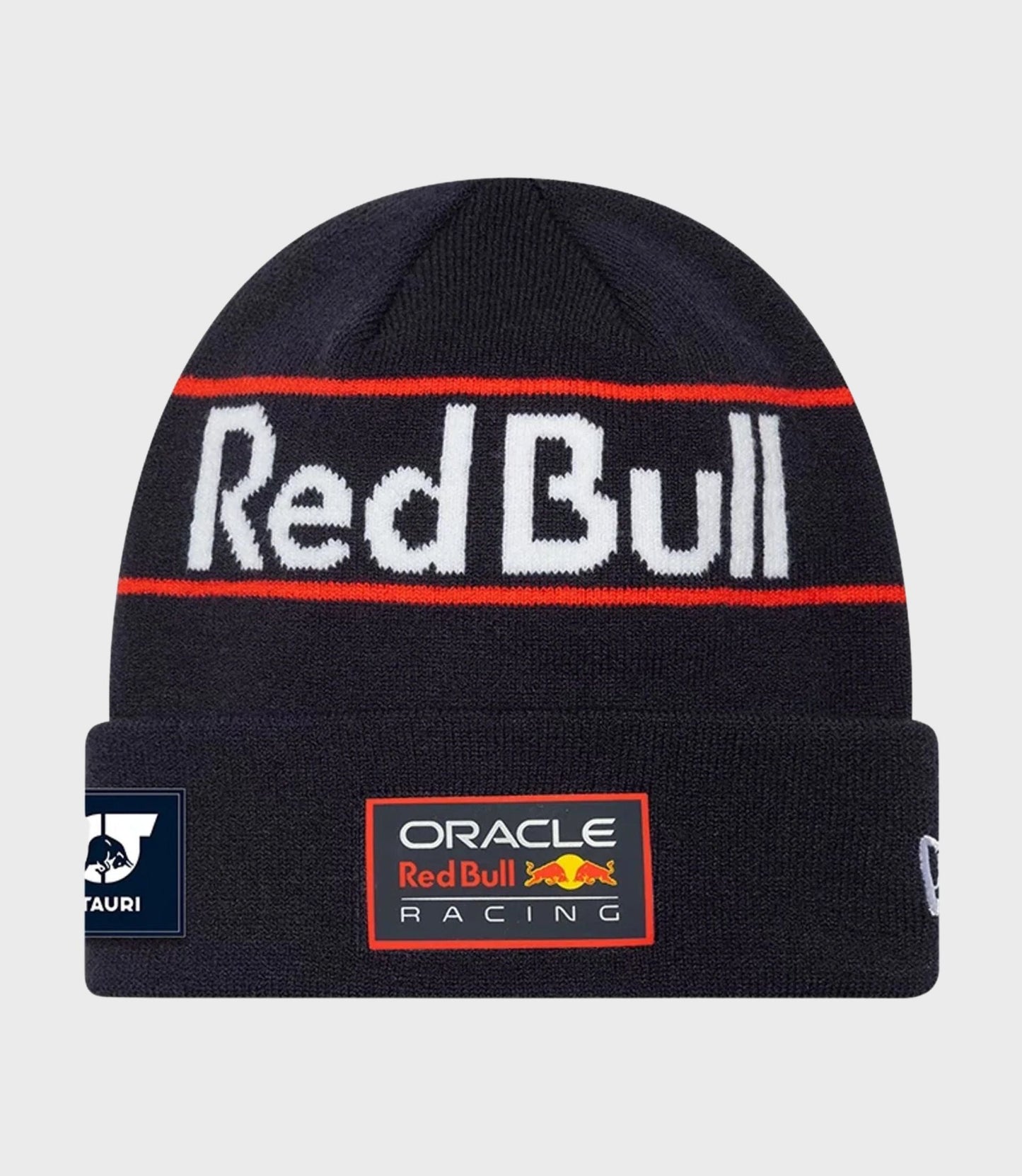 New Era x Oracle Red Bull Racing Rep Max Verstappen Cuff Knitted Beanie - Dark  Blue