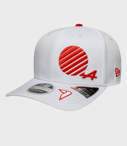 New Era Alpine Jack Doohan Japan 9Seventy Stretch Snap  Cap - White