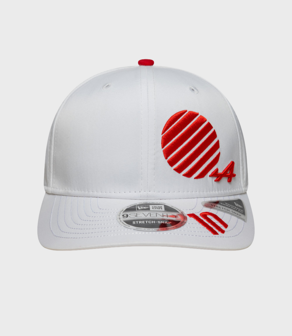 Gorra Pierre Gasly Japan 9Seventy Stretch Snap New Era Alpine – Blanco - Blanco