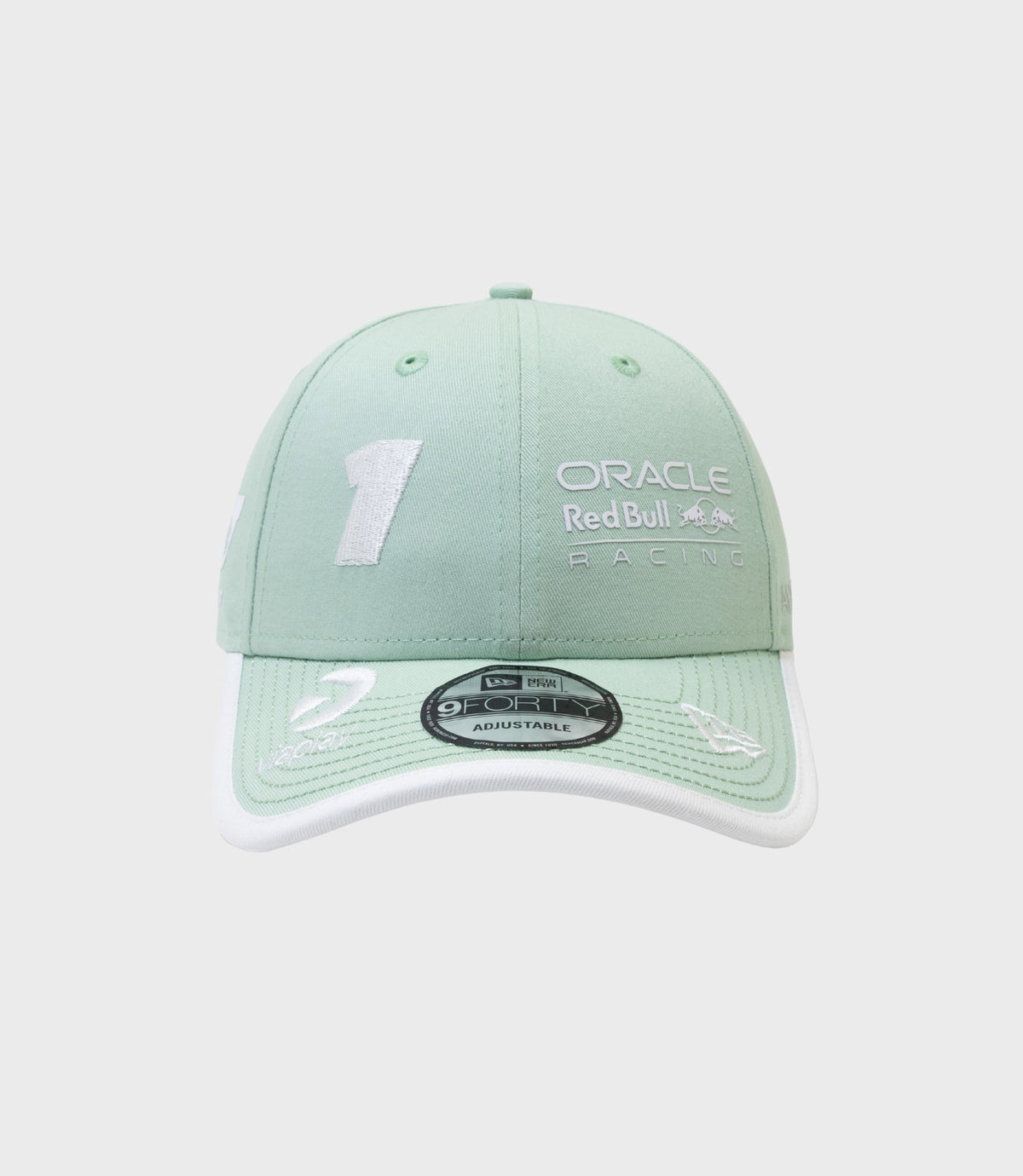 New Era X Oracle Red Bull Racing Miami Max Verstappen 9Forty Cap – Pastel Green - Pastellgrün