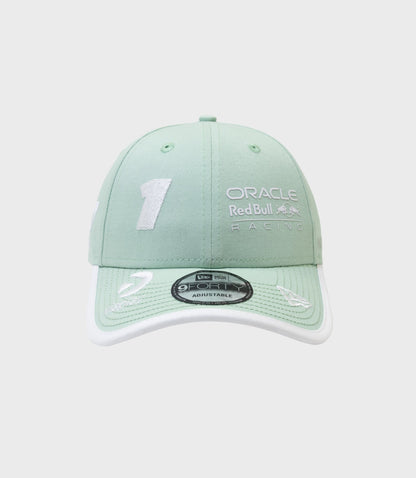 New Era X Oracle Red Bull Racing Miami Max Verstappen 9Forty Cap - Pastel Green