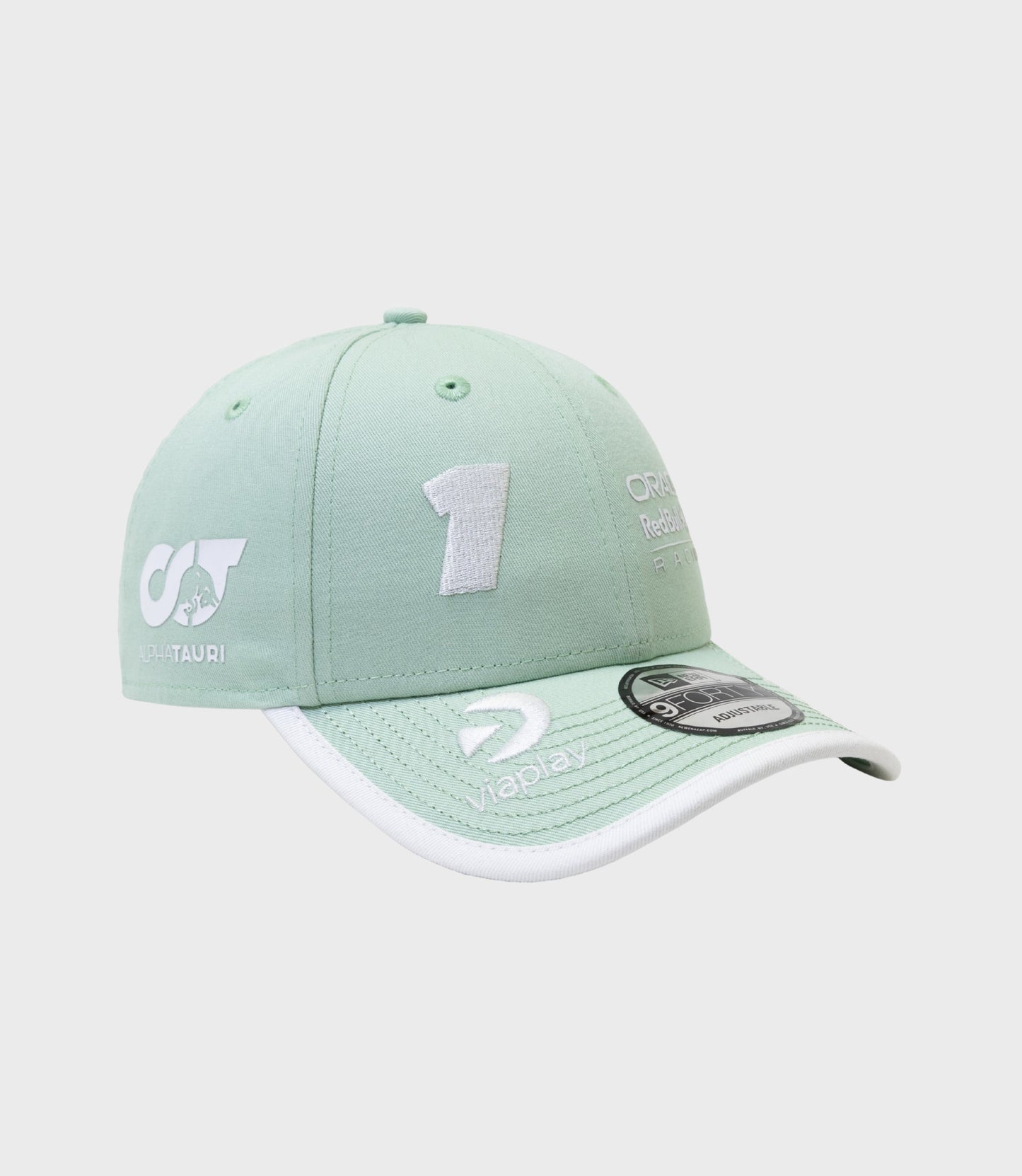 New Era X Oracle Red Bull Racing Miami Max Verstappen 9Forty Cap - Pastel Green