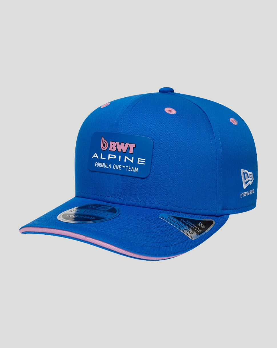 New Era Unisex BWT Alpine Formula One Team 9Seventy Stretch-Snap Cap - Sapphire