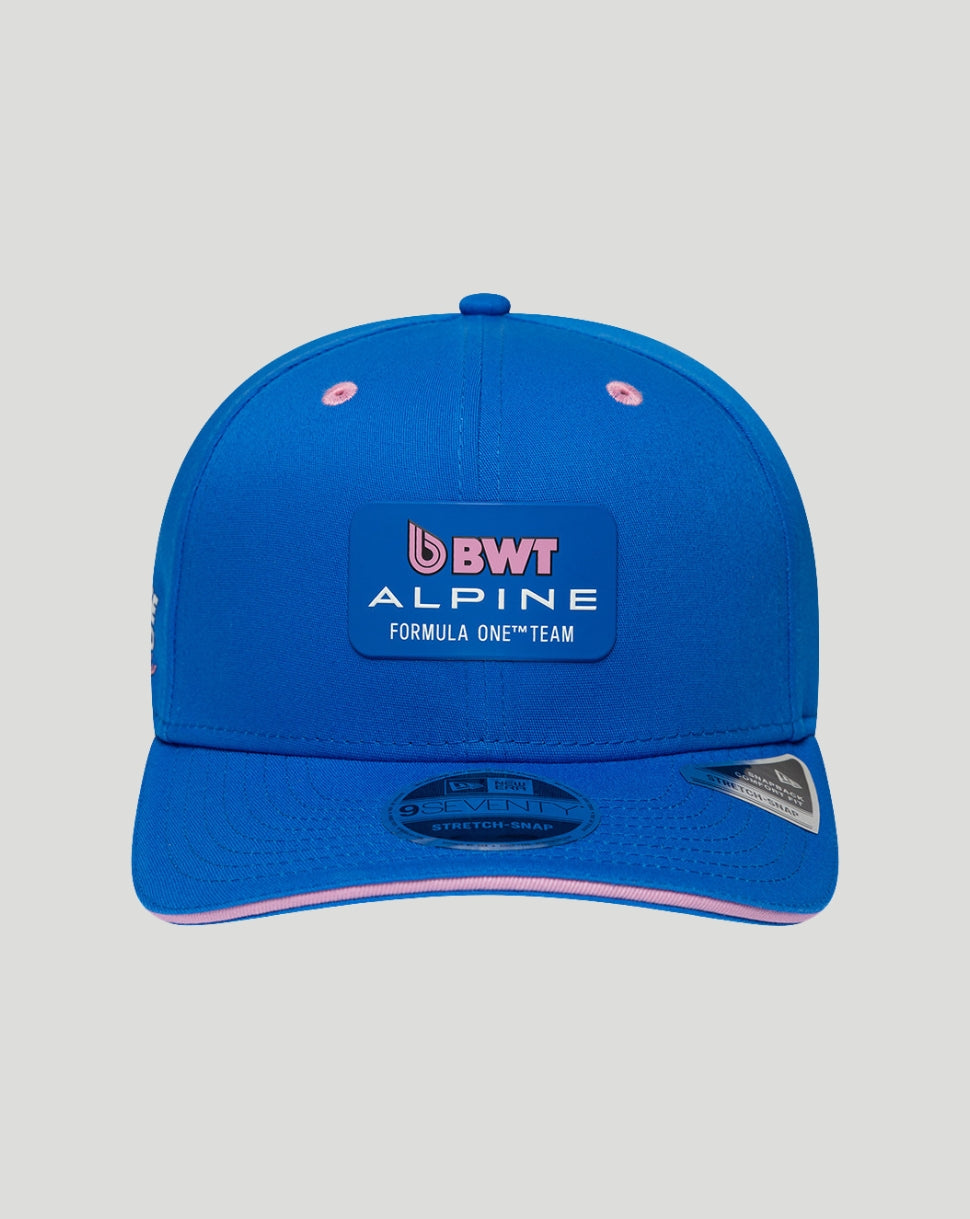 New Era Unisex BWT Alpine Formula One Team 9Seventy Stretch-Snap Cap